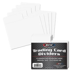 Card Divider - Horizontal White (10ct), BCW