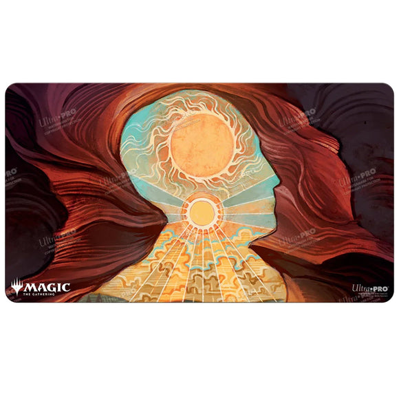 Mystical Archive Approach of the Second Sun Playmat For Magic the Gathering