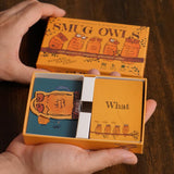 Smug Owls Card Game - A Hilarious & Creative Riddle-Solving Party Game for Kids and Adults