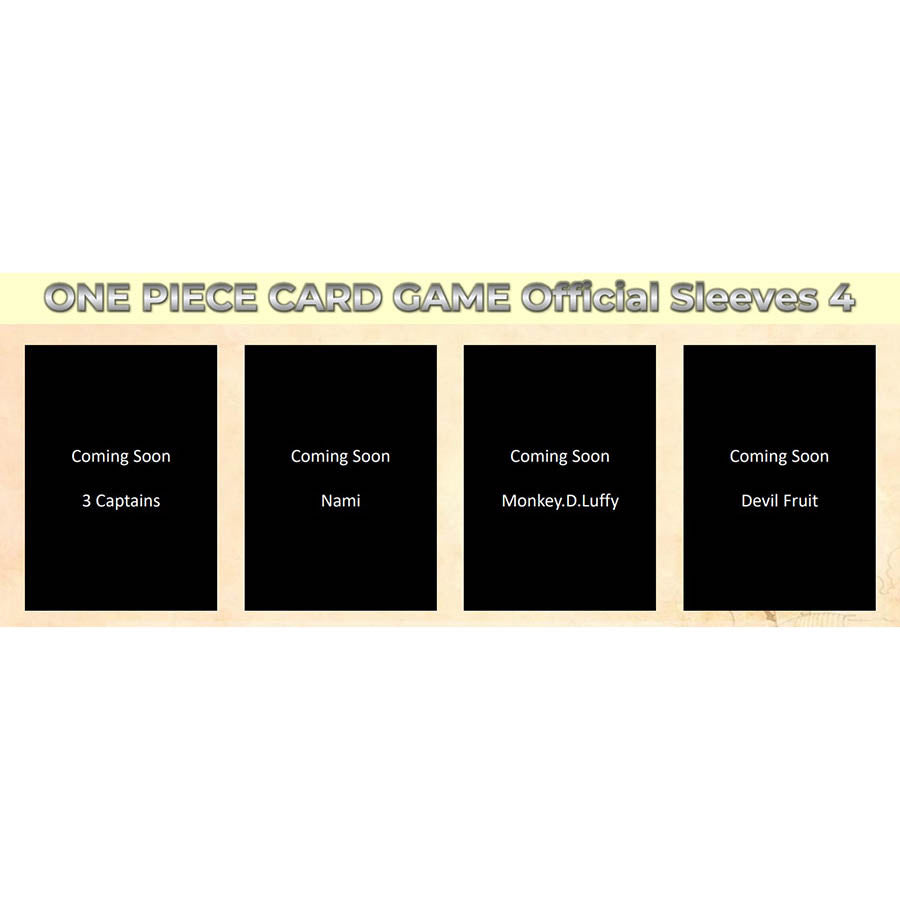 [PRE-ORDER] One Piece: Official Sleeves - Collection 4 [RANDOM Pack]