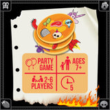 Anarchy Pancakes Party Game by Exploding Kittens Brand