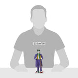 Enesco DC Comics Couture de Force The Joker Standing on Playing Card Figurine, 8.9 Inch, Multicolor