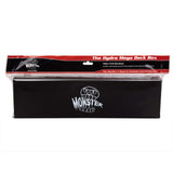 The Hydra 5 Compartment Riveted Deck Storage Box w Magnetic Closure- Card Case Holds Five Decks- Fits All Standard and Smaller Size MTG and TCGs - Black