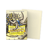 Dragon Shield Sleeves: Ivory - Matte Sleeves - Japanese Size (60)