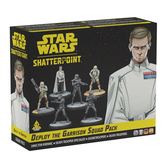 Atomic Mass Games Star Wars Shatterpoint Deploy The Garrison Squad Pack - Tabletop Miniatures Game, Strategy Game for Kids and Adults, Ages 14+, 2 Players, 90 Min Playtime, Made
