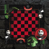 Disney Tim Burton’s The Nightmare Before Christmas Checkers | Featuring Jack Skellington vs. Oogie Boogie | Officially Licensed Disney Game | Collectible 2-Player Game | Ages 6+