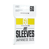 Just Sleeves: Japanese Size - Yellow (60)