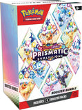 Pokemon Scarlet Violet: Prismatic Evolution Booster Bundle