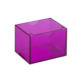 Dragon Shield Deckbox: 100+ Strongbox- Clear Purple