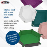 BCW  8 in. LX Square Dice Tray, Red