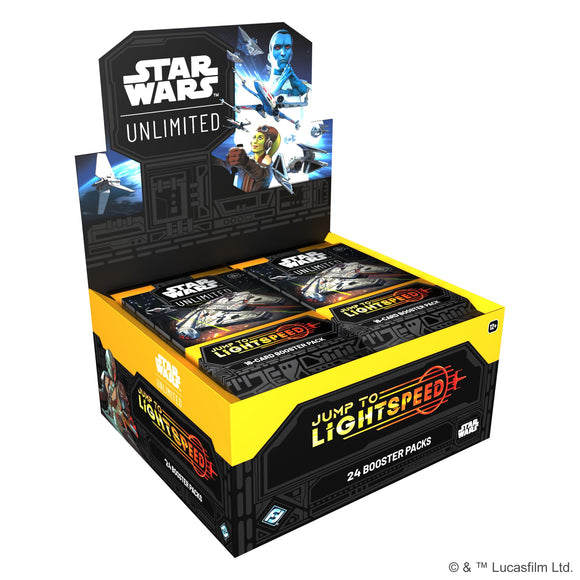 Star Wars: Unlimited TCG Jump to Lightspeed Booster Display (Set of 24 Booster Packs)