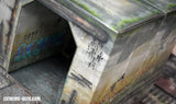 Extreme-Sets Sewer 20 Pop-Up Diorama Display, 1/12 Scale, Cardboard, 15" Height Action Figures
