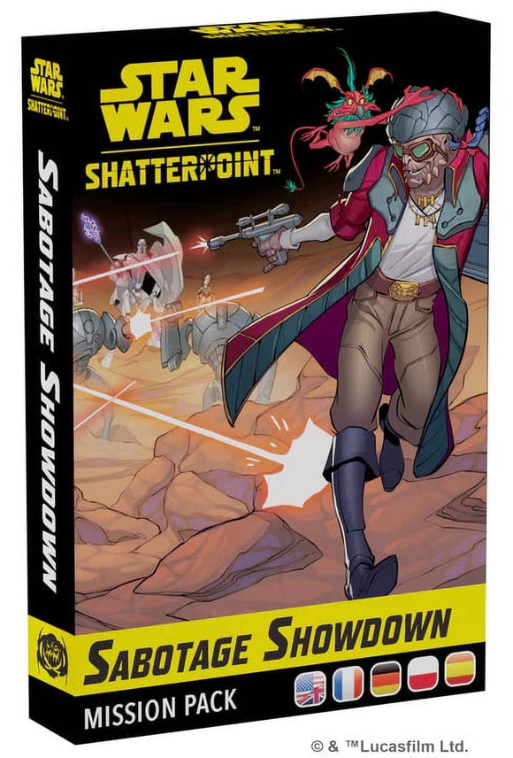 Star Wars Shatterpoint Miniatures Game- Sabotage Showdown Mission Pack for Ages 14 and up, from Asmodee