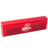Monster Magnetic Hydra Five Deck Mega Storage Box (Red) - with 5 Removable Deck Sleeves - Compatible with Yugioh, MTG, Magic The Gathering, Pokemon & More - Great Christmas Gift