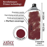 Army Painter: Colour Primer - Uniform Grey
