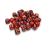 Festive 12mm D6 Symphony/White Dice Block (36 Dice)