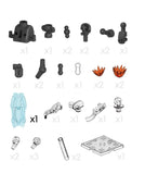 Marvel Blokees: 5.3-inch Champion Class Model Kit- CC-EX01 Infinity SAGA Iron Man MK85 EX