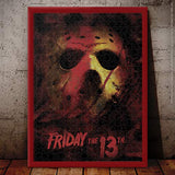 Friday the 13th Jason Mask Puzzle 1000 Piece