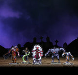 D&D Idols of the Realms: Boneyard: 2D Set 1 - Assorted Acrylic Miniatures. Dungeons & Dragons