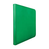 Ultra Pro ULP15741 12-Pocket PRO Zippered Vivid Binder, Green