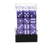 Dice 36 Opaque Purple 12mm D6 Dice Block