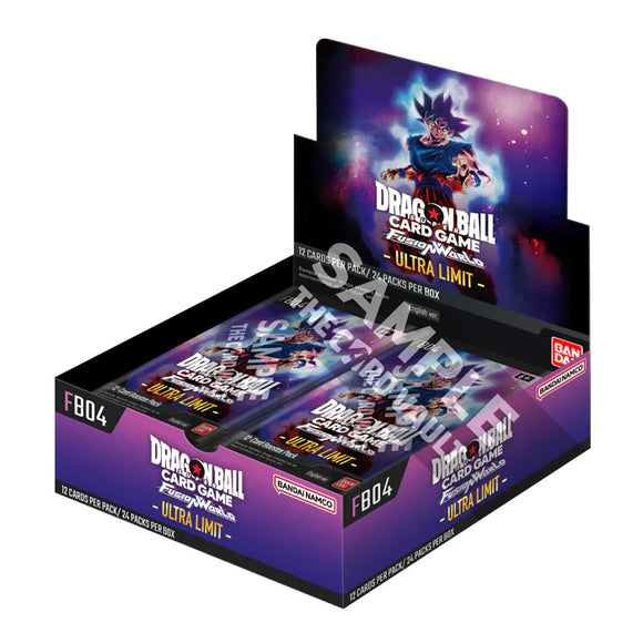 DBS Fusion World: Ultra Limit Booster Box (FB04) (24CT) | 810059787407 Spieda Games DBS Fusion World: Ultra Limit Booster Box (FB04) (24CT) | 810059787407 Spieda Games