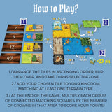Blue Orange Games Kingdomino Award Winning Family Strategy Board Game, 2-4 players