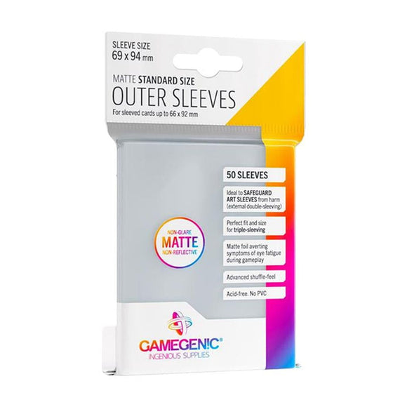Outer Sleeves Matte Standard Size TCG Gamegenics