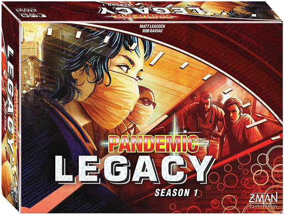 Pandemic Legacy Season 1 Red (Standalone Expansion) - New / Standalone Expansion