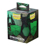 Dragon Shield Deckbox: 100+ Strongbox- Clear Green