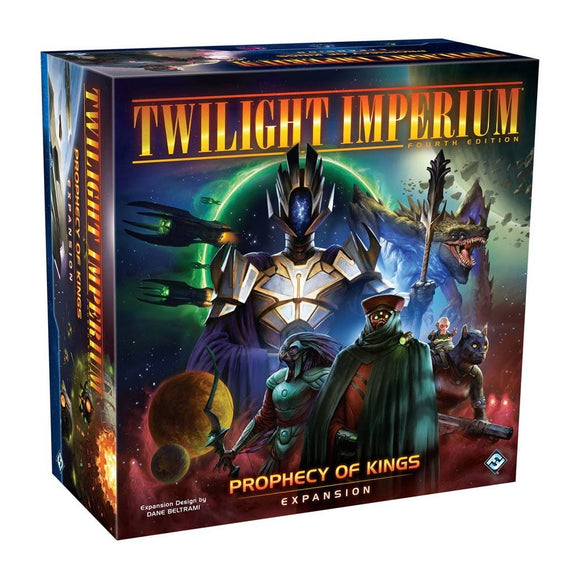 Twilight Imperium: Prophecy of Kings Strategy Board Game Expansion for Ages 14 and up, from Asmodee