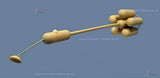 Lost Science 1/144th Scale Convair-Ehricke Nu0clear Exploratory Spacecraft (NEV) Model kit by Moebius