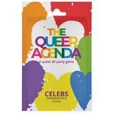 The Queer Agenda: Celebs Expansion Pack - Fitz Games, 40 Cards, A Queer AF Party Game, LGBTQ+, Gay Card Game, Give The Funniest Answer To The Question, Play In A Group of 4-10 People, Adults Ages 18+