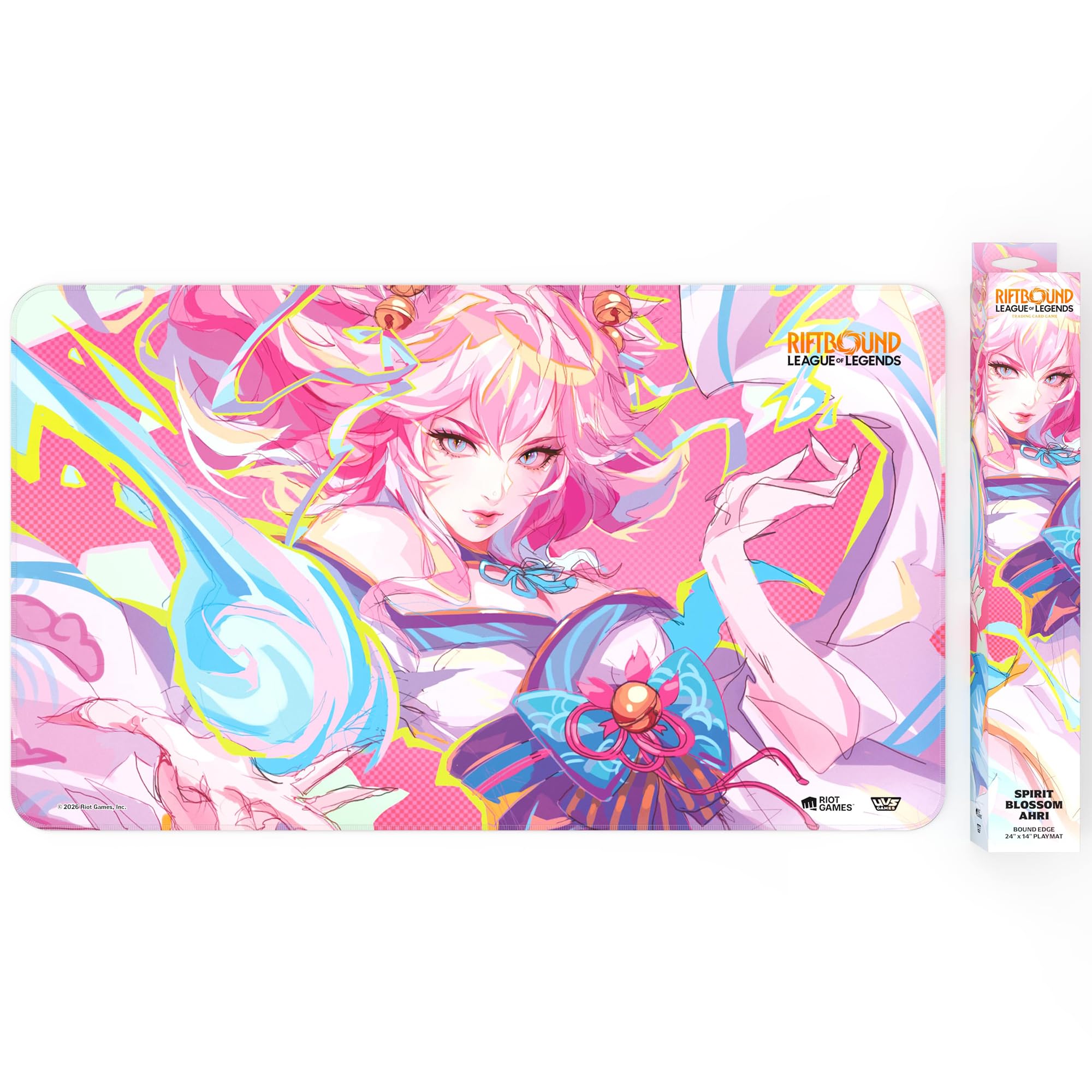 Riftbound: League of Legends - Playmat: Ahri -TCG Spiritforged Spirit ...
