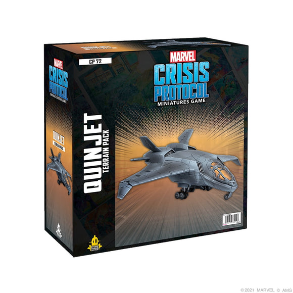Atomic Mass Games Marvel Crisis Protocol Quinjet Terrain Pack AMG CP72