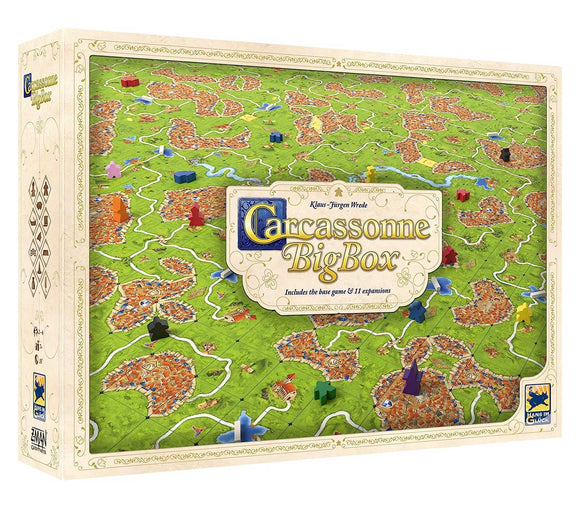 Carcassonne: Big Box 2022 Family Strategy Game for Ages 7 and up, from Asmodee
