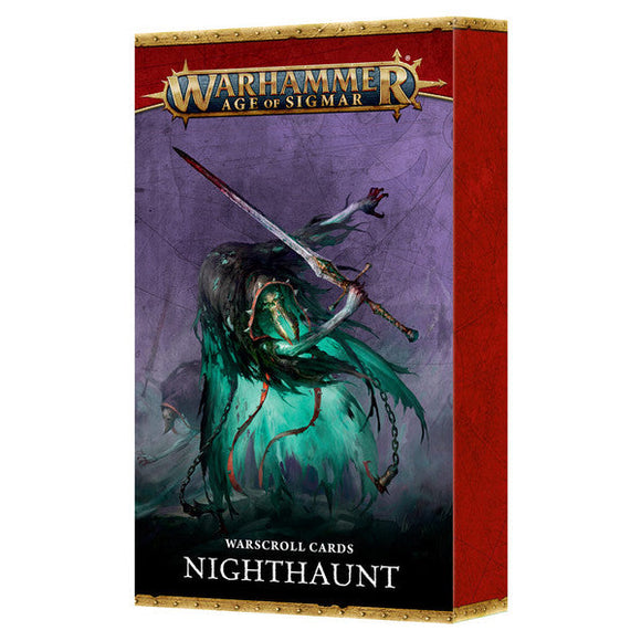 91-15 Warhammer: Age of Sigmar: Nighthaunt: Warscroll Cards