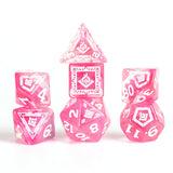 Sirius Dice: Dungeons & Dragons - Adventure Dice Set - Wizard Fuchsia