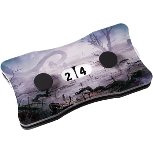 Acrylic Life Counters: Double Dials - Swamp