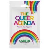 The Queer Agenda: Career Expansion Pack - Fitz Games, 40 Cards, A Queer AF Party Game, LGBTQ+, Gay Card Game, Give The Funniest Answer To The Question, Play In A Group of 4-10 People, Adults Ages 18+