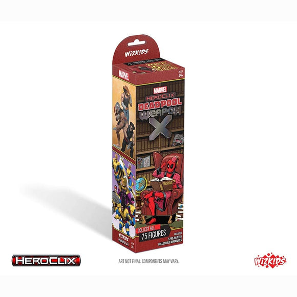 (Preorder) Marvel Heroclix: Deadpool Weapon X Booster Brick (1CT)