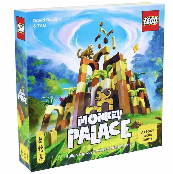 Lego Monkey Palace Strategy Board Game for Ages 10 and up, from Asmodee