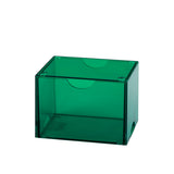 Dragon Shield Deckbox: 100+ Strongbox- Clear Green