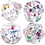 DOUBLE DICE - CATHEDRAL GLASS