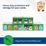 BCW SUPPLIES: 3200-CT CARD BIN GREEN (1-CCB-3200-GRN)