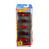 Hot Wheels: 5 Pack Ferrari