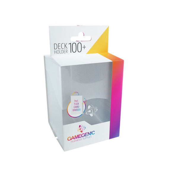 GAMEGENIC: DECK HOLDER 100+ CLEAR