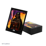 Star Wars Unlimited Darth Vader Double SLEEVING Pack - Officially Licensed Set of 60 Art Sleeves + 60 Matte Outer Sleeves + 1 Clear Sleeve, Optimized for TCGs & LCGs, Made by Gamegenic …