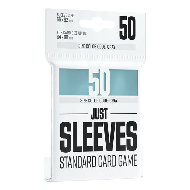 Game Genic: Just Sleeves: Standard Card Game (50) Grey
