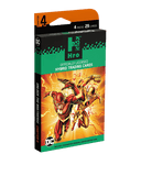 Hro DC Unlock the Multiverse Chapter 4: 4-Pack Premium Hybrid NFT Trading Cards